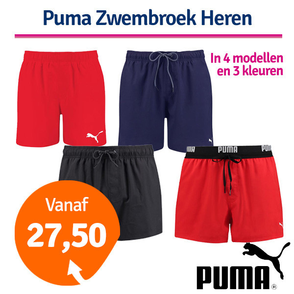 Dagaanbieding Puma Zwembroek Heren Short