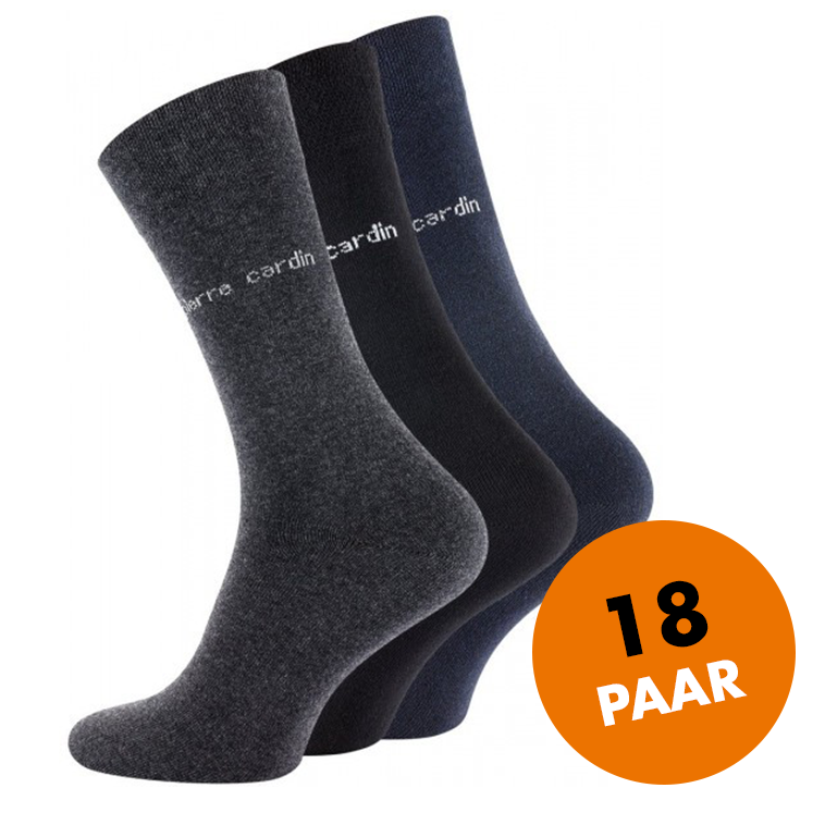 Pierre Cardin - 18 paar herensokken, business socks